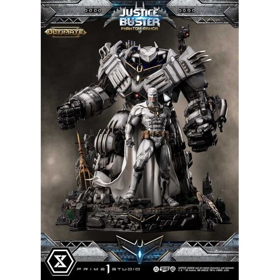 DC Comics Ultimate Museum Masterline Statue Justice Buster: Phantom Armor (Design By Josh Nizzi) Ultimate Version 88 cm