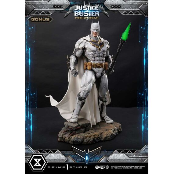 DC Comics Ultimate Museum Masterline Statue Justice Buster: Phantom Armor (Design By Josh Nizzi) Ultimate Bonus Version 88 cm