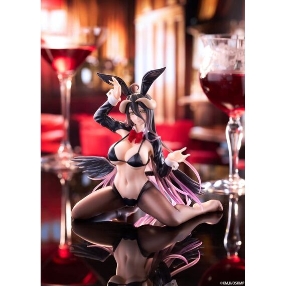 Overlord Moflock PVC Figure Albedo (Reverse Bunny Suit Ver.) 13 cm