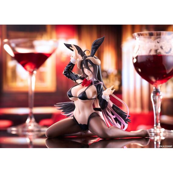 Overlord Moflock PVC Figure Albedo (Reverse Bunny Suit Ver.) 13 cm