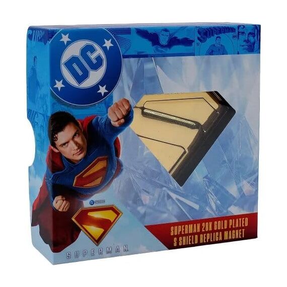 Superman Gold Shield Replica Magnet