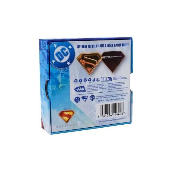 Superman Gold Shield Replica Magnet