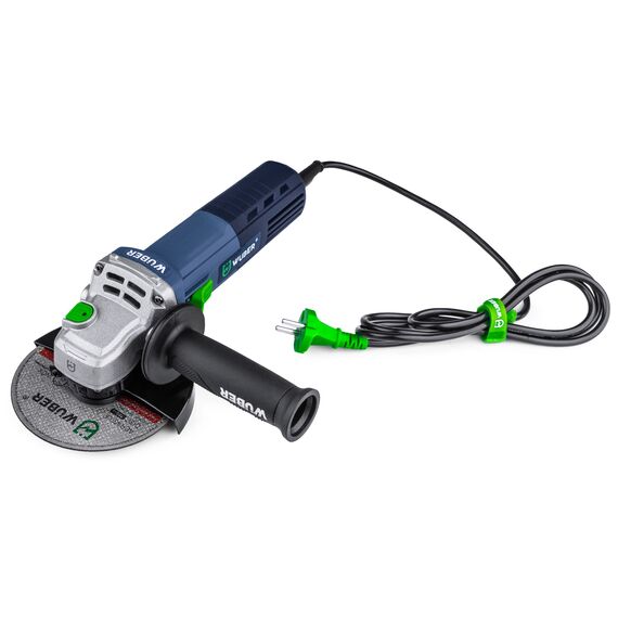 Angle grinder 125 mm 850 W + 10 discs W27477 WUBER