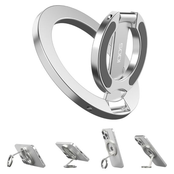 Ring SODI ST04 double-sided magnetic with MagSafe - silver
