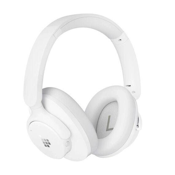 Tronsmart SOUNFII Q20S Hybrid ANC Wireless Headphones with Active Noise Cancelling - White - OUTLET