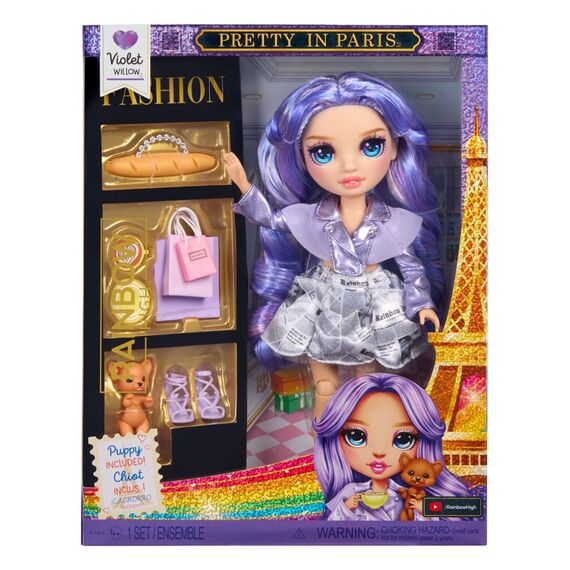 Rainbow High - Pretty in Paris Dolls- Violet (248798) /