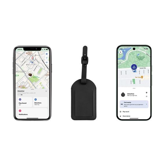 XD Connects Globefind Dual RCS Luggage Tracker – Apple & Android Find (P301.5701)