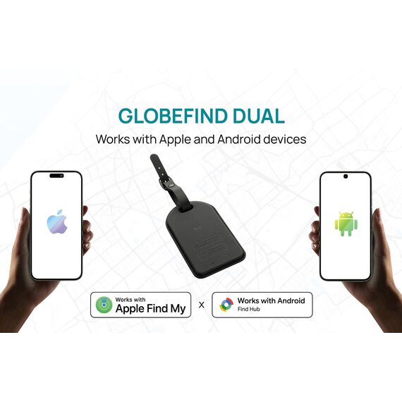 XD Connects Globefind Dual RCS Luggage Tracker – Apple & Android Find (P301.5701)