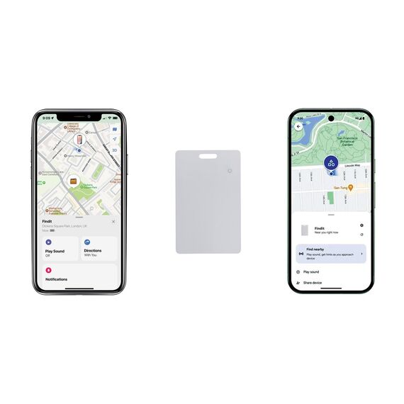 XD Connects FindIt Dual RCS Wallet Tracker – Apple Find My & Android Find Hub (Card) P301.6403