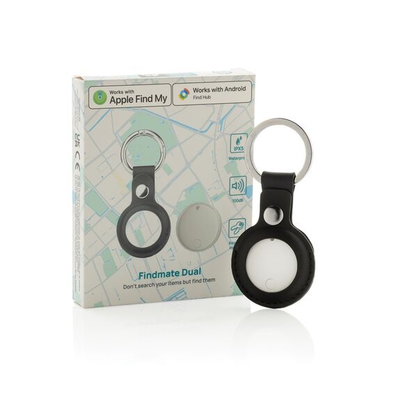 XD Connects FindMate Dual RCS Water-Resistant Tracker – Apple Find My & Android Find Hub (IPX5) P301.6203