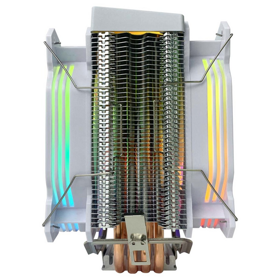 RAMPAGE OCTAGON C60 CPU Cooler White