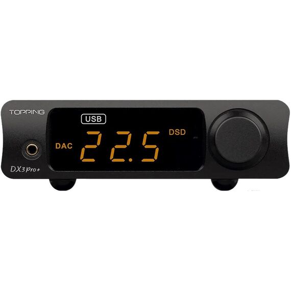 Topping DX3 Pro+ BK - USB DAC and headphone amplifier, black