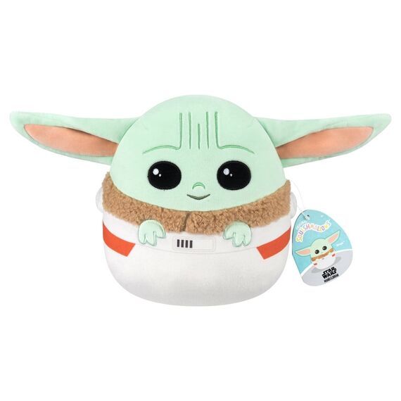 Squishmallows Star Wars Plush Grogu in Carrier 20 cm