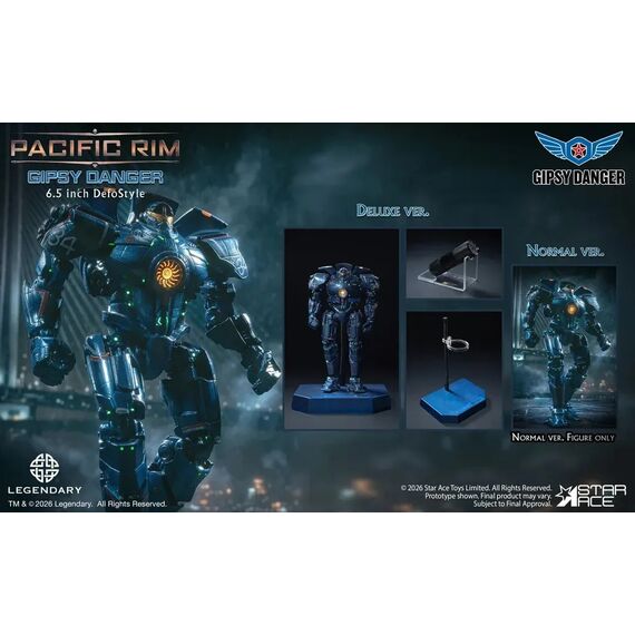 PACIFIC RIM - Gipsy Danger - Figure Defostyle Deluxe 16.5cm