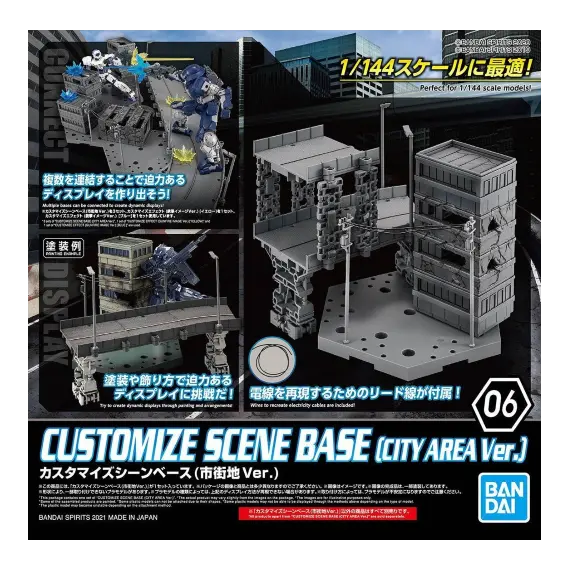 30MM - Customize Scene Base (City Area Ver.) - Model Kit