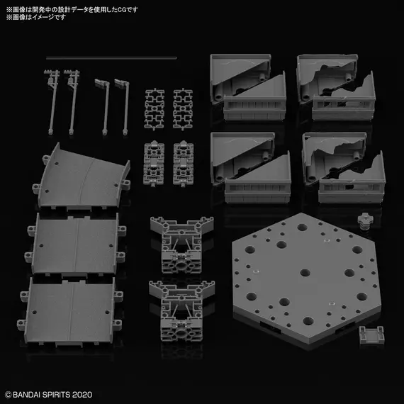 30MM - Customize Scene Base (City Area Ver.) - Model Kit