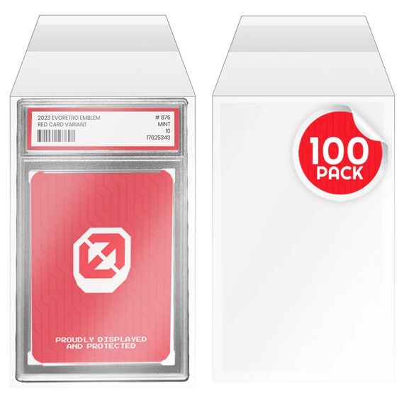 EVORETRO - Sleeves For PSA Graded Card 100pc