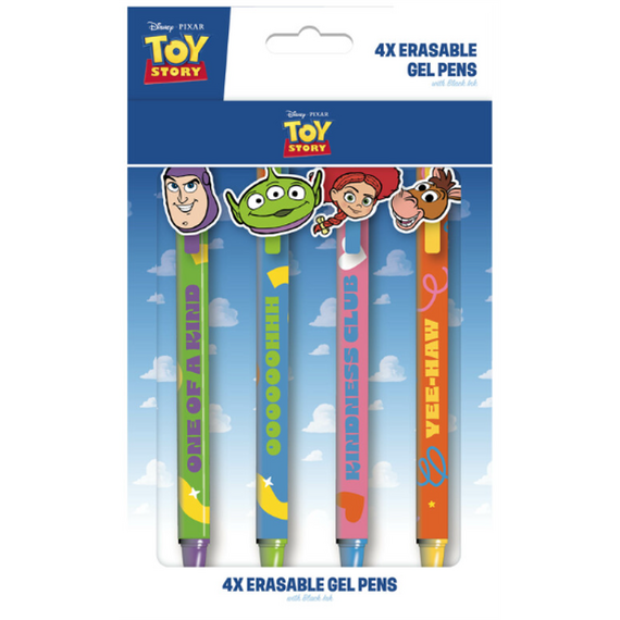 TOY STORY - 4 Head Topper Erasable Gel Pens