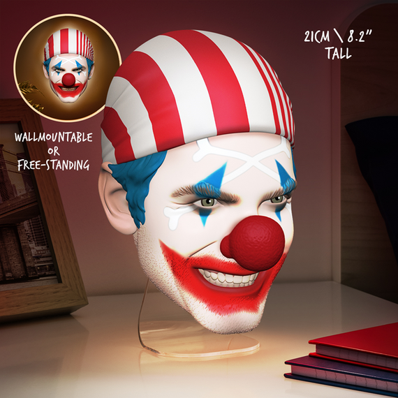 ONE PIECE NETFLIX - Buggy - Mask Lamp 7,4inch