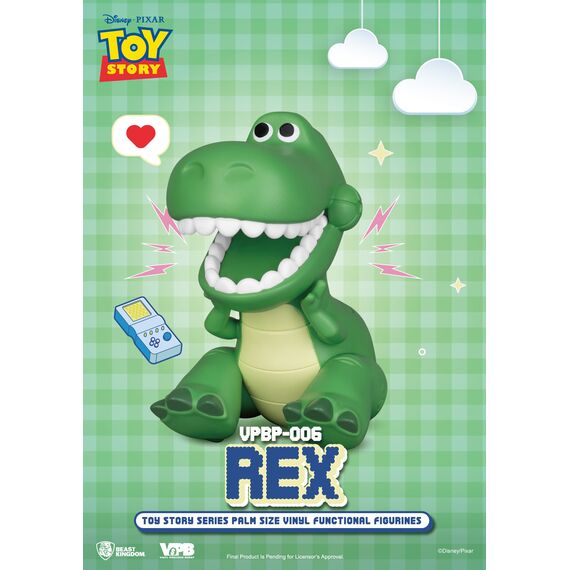 TOY STORY - Rex - Bank Vinyl Figure 12.1cm