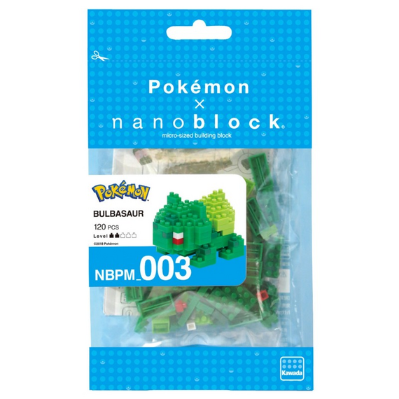 POKEMON - Bulbasaur - Figure Nanoblock 10cm
