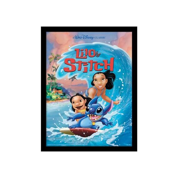 LILO AND STITCH - Wave Surf - Collector Print 30x40cm