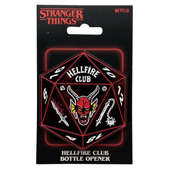 STRANGER THINGS - Hellfire Club - Limited Edition Bottle Opener