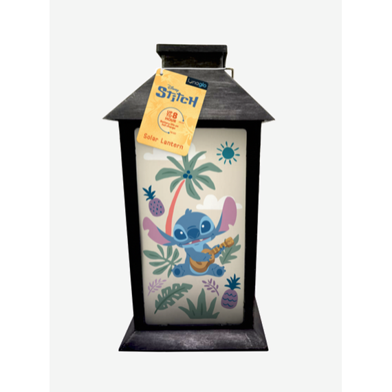 STITCH - 'LunaGlo' Outdoor Solar Lantern 11''