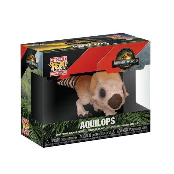 JURASSIC WORLD REBIRTH - Pocket Pop Keychain - Aquilops