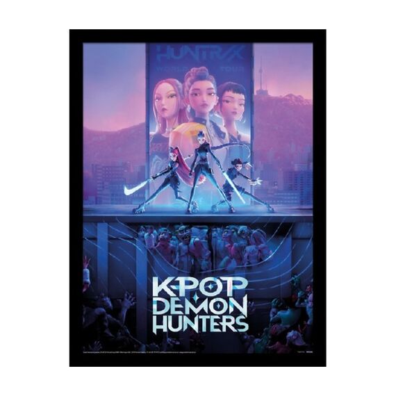K-POP DEMON HUNTERS - Key Art - Collector Print 45x35cm