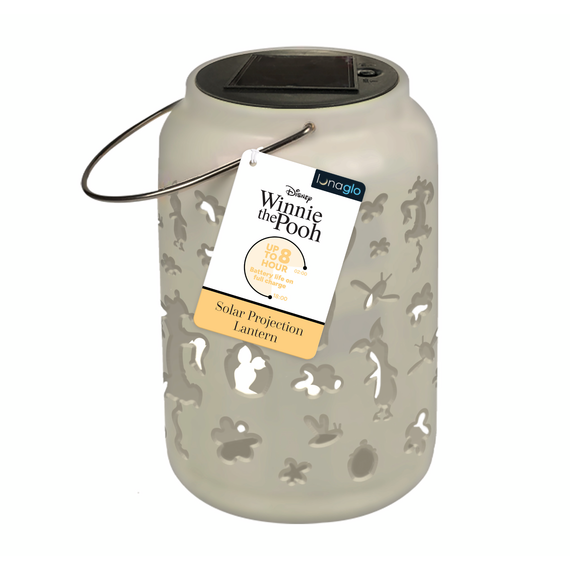 WINNIE THE POOH - 'LunaGlo' Outdoor Projection Solar Lantern