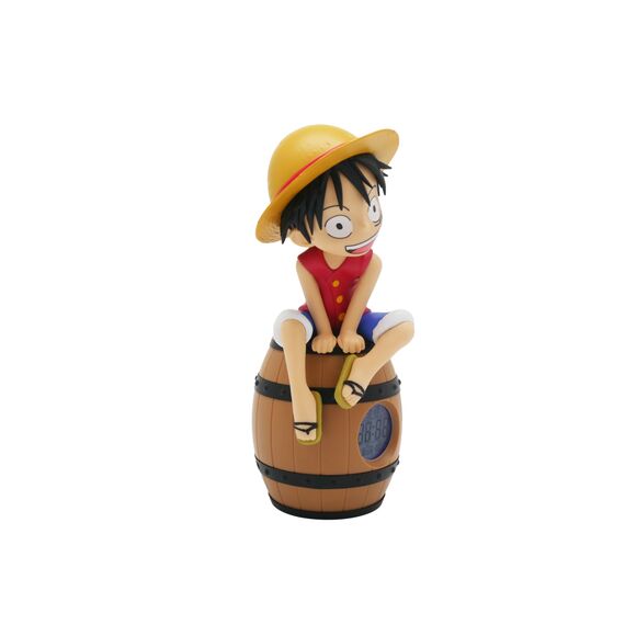 ONE PIECE - Luffy on a Barrel - LED Light-Up Alarm Clock -11inch