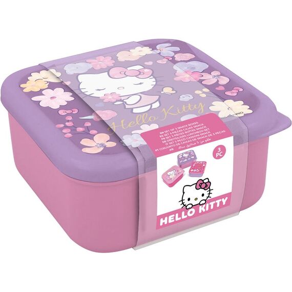 HELLO KITTY - Snack Boxes - 3 pcs