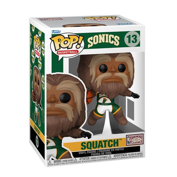 SONICS - POP NBA Mascots N° 13 - Sasquatch