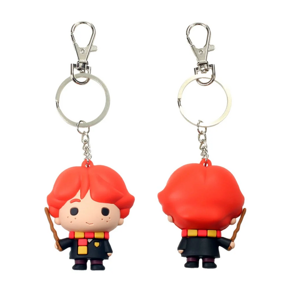 HARRY POTTER - Rubber Figure Keychain - Ron Weasley