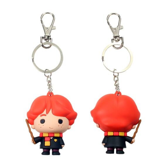HARRY POTTER - Rubber Figure Keychain - Ron Weasley