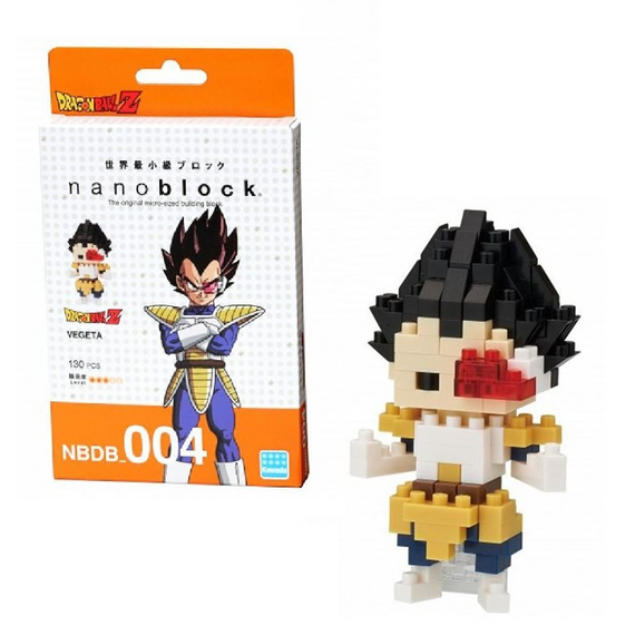 DRAGON BALL - Vegeta - Figure Nanoblock 10cm