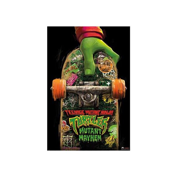 TMNT MUTANT MAYHEM - Skate Board - Poster 61 x 91cm