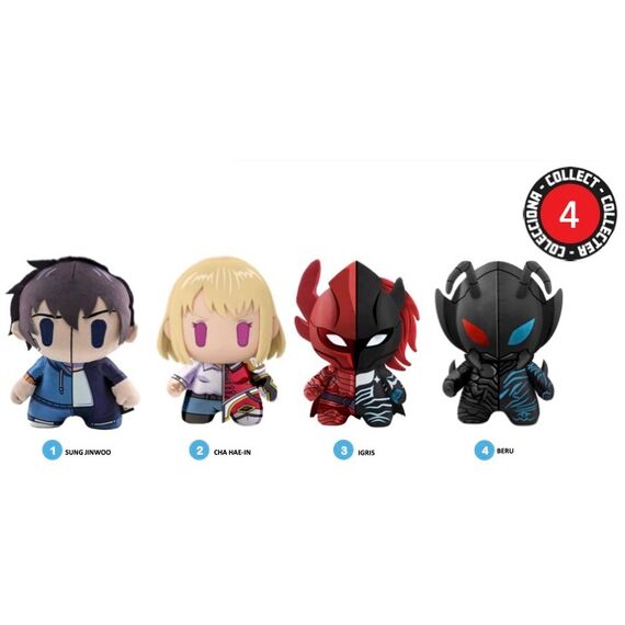 SOLO LEVELLING - Assort. 6 Peluche Arise Edition DZNR 17.5cm