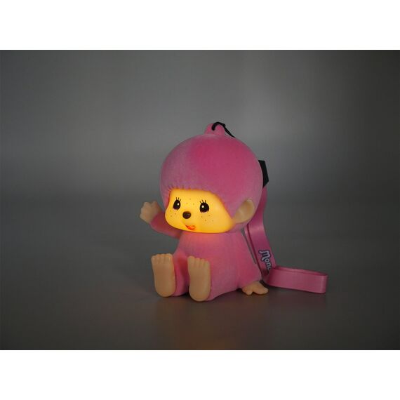 MONCCHICHI - LED Light-Up Pink Figure 3,5inch