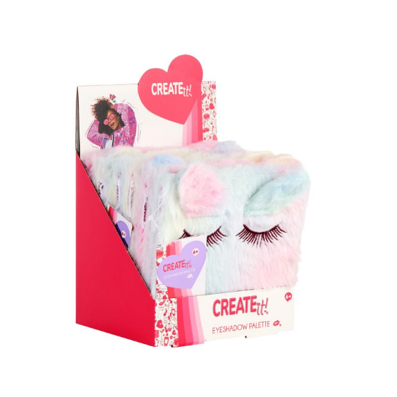 Create It! – Eyeshadow Palette – 8 pcs in Plush Case (884535V1) /