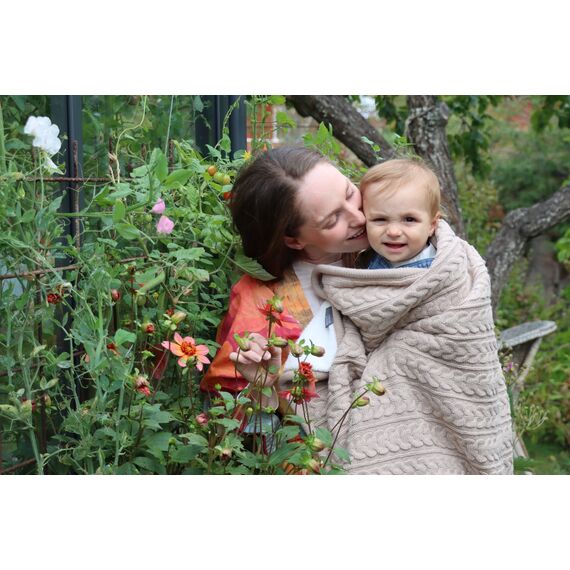 Vinter & Bloom - Blanket Cuddly - Sand Beige /