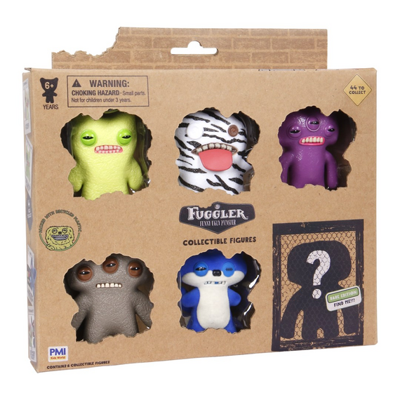 FUGGLER S1 COLLECTIBLE FIGURES - 6 PACK DELUXE BOX (ASSORTMENT)
