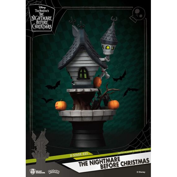 Nightmare before Christmas D-Stage PVC Diorama Jack's Haunted House 15 cm