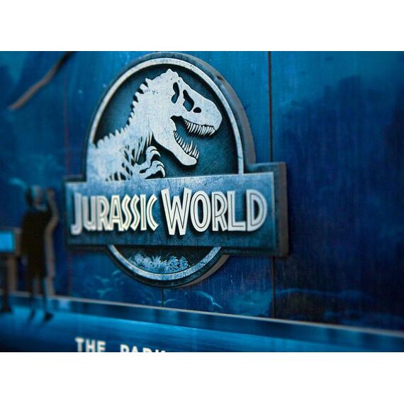 Jurassic World WoodArts 3D Wooden Wall Art Mossasaurus 30 x 40 cm