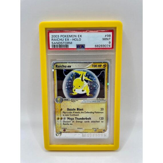 Evoretro Bumper Protector for PSA Slabs Yellow