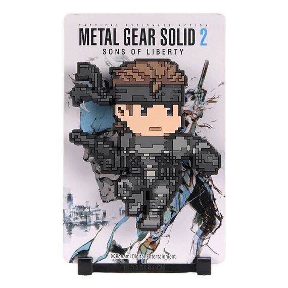 Metal Gear Solid 2 FiGGYZ Magnet Collectible Solid Snake (Hero Pose) 11 cm