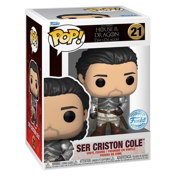 House of the Dragon POP! Vinyl Figure Ser Criston Cole Exclusive Edition 9 cm
