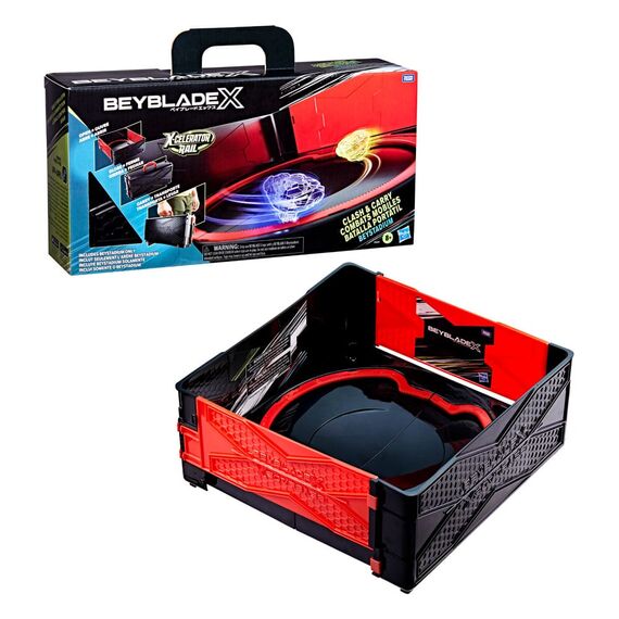 Beyblade X Beystadium Clash and Carry Beystadium