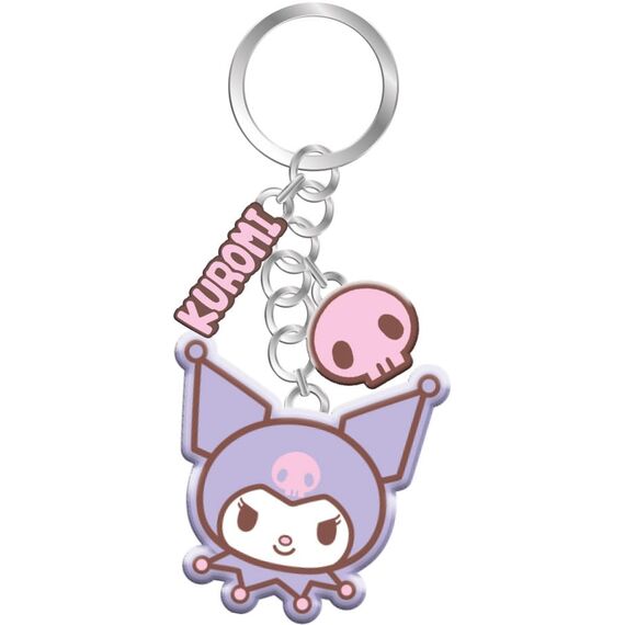Sanrio Metal Keychain Kuromi